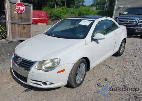 2008 Volkswagen Eos Turbo z USA, uszkodzony, nr VIN WVWBA71F58V033298